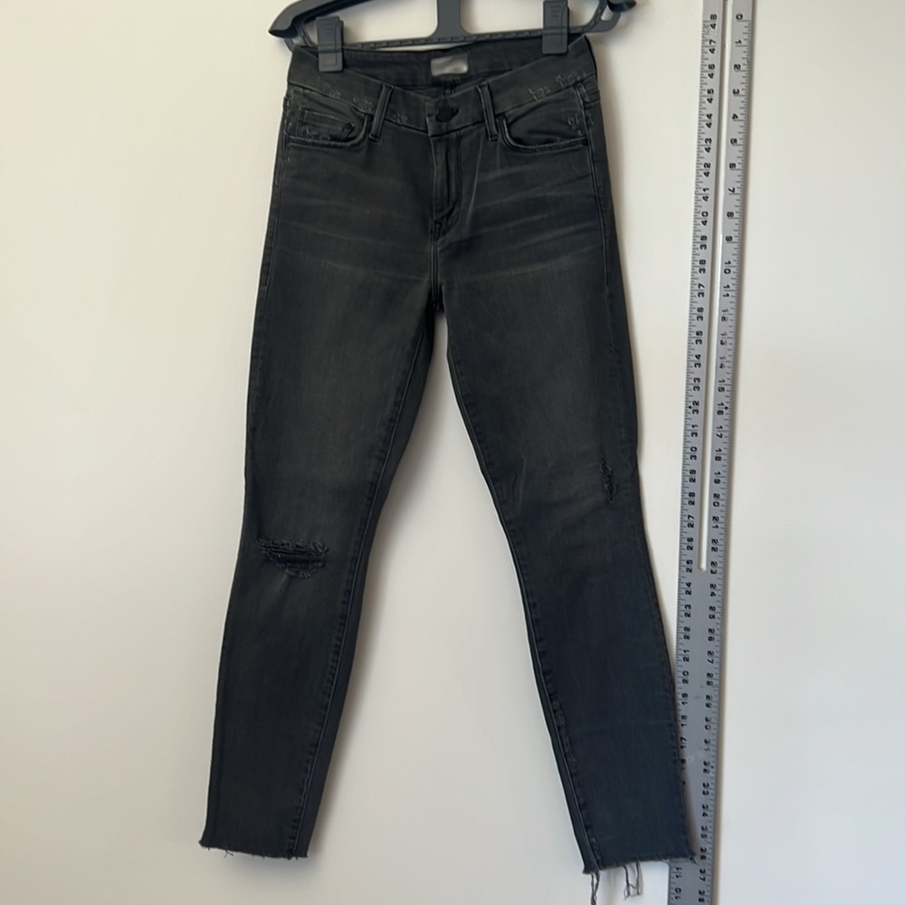 💥Mother gray distressed Jeans